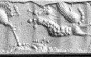 Ninurta pursuing Anzu on the back of Abubu