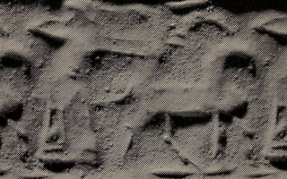 Archer hunting wild goat (ibex)