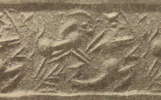 Archer hunting wild goat (ibex)