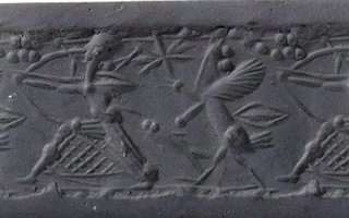 Ninurta pursuing Anzu