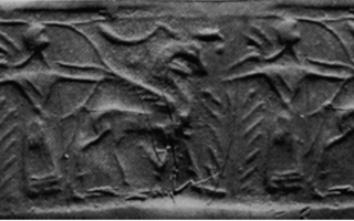 Hero (archer) hunting winged bull